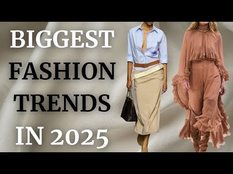 2025’s Biggest Fashion Trends You Can’t Miss !