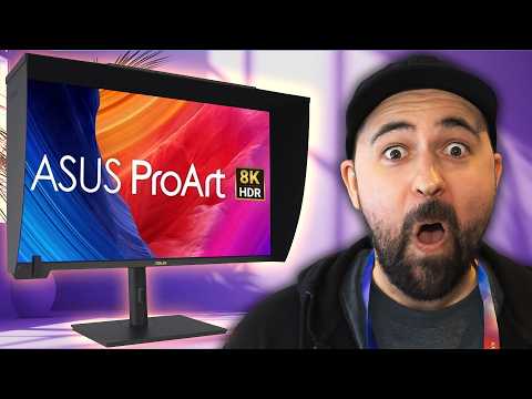 I've Never Seen Such Pixel Density - ASUS Monitors at CES 2025