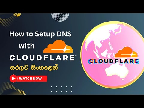 How to setup DNS for your website | cloudflare DNS - Beginner Tutorial - Explained in Sinhala