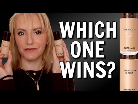 Guerlain Terracotta Battle: Original vs Glow Foundation