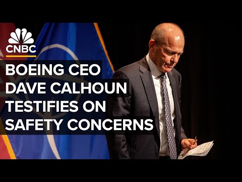 Boeing CEO Dave Calhoun testifies before Senate committee on safety issues — 6/18/2024