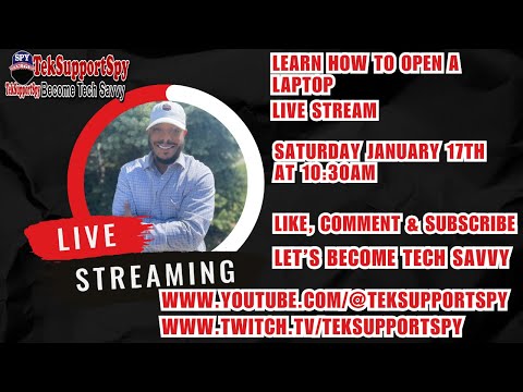Learn How to Open a Laptop