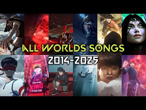 ALL SONGS WORLDS (2014-2025) // LEAGUE of LEGENDS
