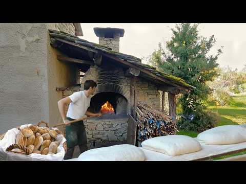 Italian Craftsman Bakes True Ancient Bread in a Hidden North Italy Village of 3 Residents