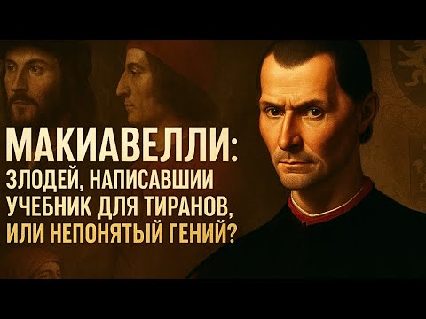 МАКИАВЕЛЛИ: Злодей, Написавший Учебник для Тиранов, или Непонятый Гений?