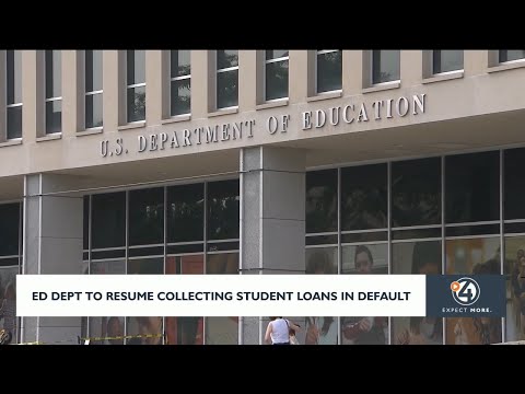 Ed. Department to resume collecting student loans in default