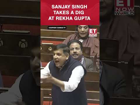 Sanjay Singh Takes A Dig At Delhi CM Rekha Gupta In The Parliament Says 'AQI Ka Matlab Nahi Pata...'