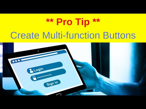 How to Create Multi-Purpose Buttons In Your Bubble.io No Code Web Apps