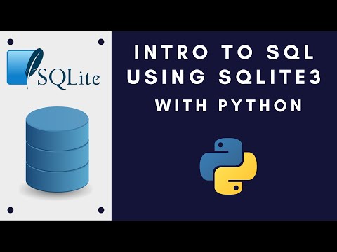 SQL Tutorial for beginners: (1) Introduction to Sqlite3 module in Python (CREATE and INSERT)