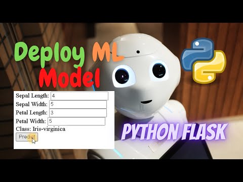 How to Deploy Machine Learning Model using Flask (Iris Dataset) | Python