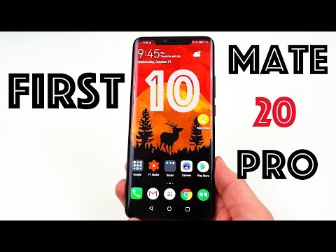 Huawei Mate 20 Pro: First 10 Things to Do!