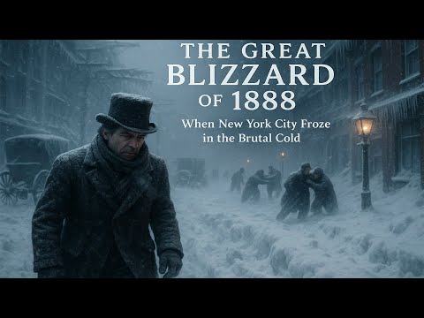 The Great Blizzard of 1888:  When New York City Froze in the Brutal Cold | Boring History For Sleep