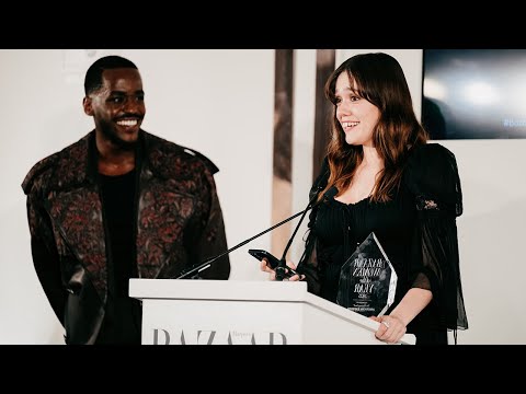 Aimee Lou Wood’s emotional tribute to her mum at Bazaar’s Women of the Year Awards