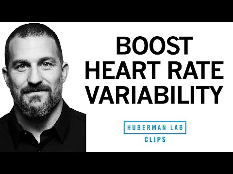 Simple Tool to Boost Heart Rate Variability (HRV) | Dr. Andrew Huberman