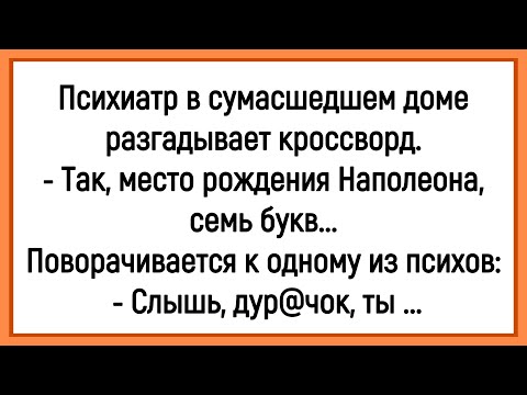 💎Как Психиатр Кроссворд Разгадывал! Сборник Смешных Анекдотов! Юмор! Позитив!