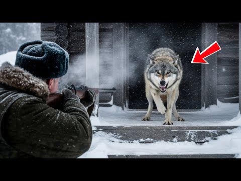 Небогатый охотник купил заброшенный дом за 5 рублей — оцепенел, увидев в доме дикого волка.