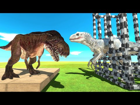 One-Eyed Dinosaur Finds For and Fights the Indominus Rex