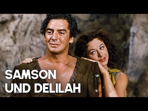 Samson und Delilah | 4K | Hedy Lamarr | Geschichtsfilm | Ganzer Film auf Deutsch