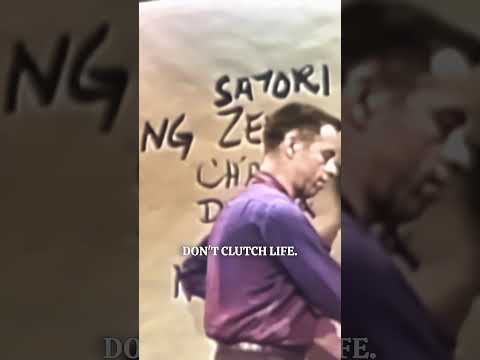 Alan Watts - Clinging and suffering