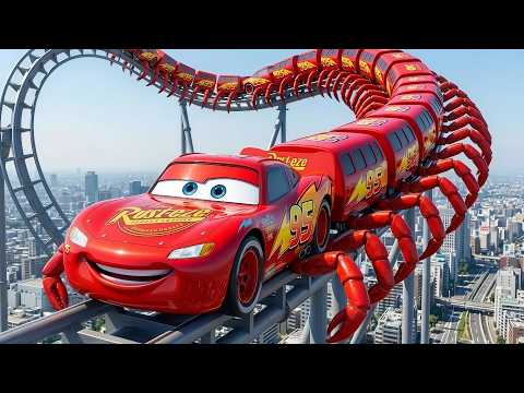 Spider Train McQueen — Born Again on the Rails of Hope! 🕸️🕷️