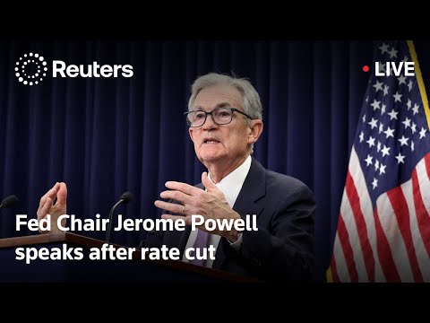 LIVE: Federal Reserve Chair Jerome Powell speaks after rate cut