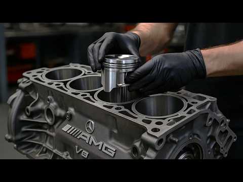 Mercedes AMG 63 V8 4.0L Engine Production  | HOW IT'S MADE