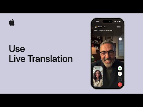 How to use Live Translation on iPhone and with your AirPods | Apple Support