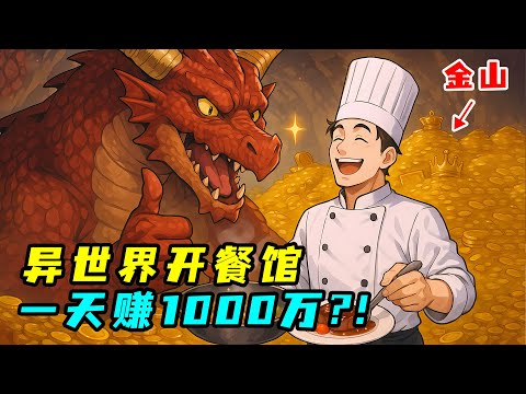 大廚用現代美食征服異世界，十天賺到富可敵國！一口氣看完三部異世界美食番！