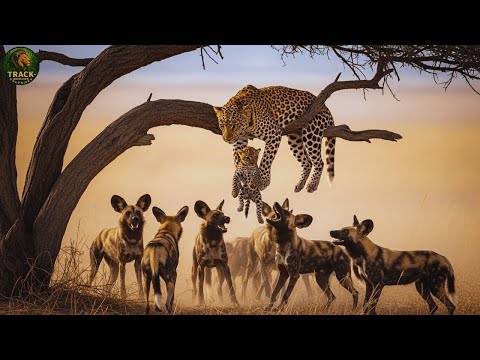 Perros salvajes africanos– inteligencia, caza y supervivencia en la naturaleza salvaje