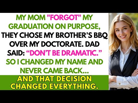 My Mom Skipped My Graduation for My Brother’s BBQ — So I Changed My Name and Never Returned