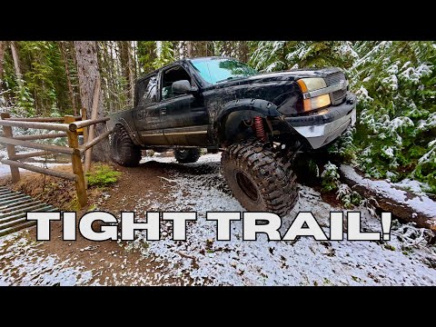 Solid Axle Chevy Rescues Ram From a Quad Trail  (Things go from bad to worse)