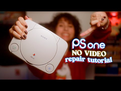 Cool Uncle Mods: Repairing a PSOne with No Video Output (Capacitor Replacement)