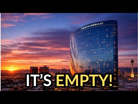 Las Vegas's $3.7B Fontainebleau DISASTER  - Empty Floors & Shocking Pricing Scandals