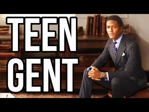 How a Teenager Can Dress Like a Gentleman