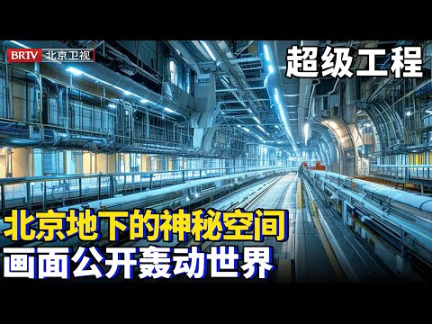 超级工程，北京地下15米的神秘空间，画面公开轰动世界【为你喝彩】