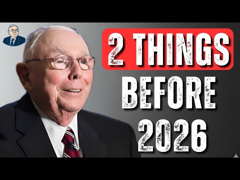 Charlie Munger: If Your Dream Is to Become a Millionaire, Do These 2 Things Before 2026