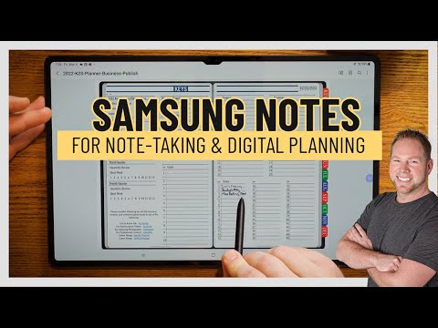 How to use Samsung Notes For Note taking and Planning