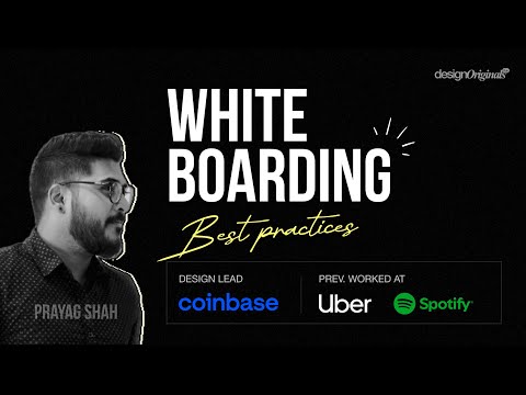 Cracking UX Whiteboarding Interviews | By Prayag Shah, Sr. Designer, Coinbase (ex-Spotify & Uber)