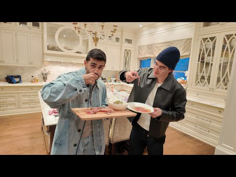 Cooking Wagyu Steaks With My Friends