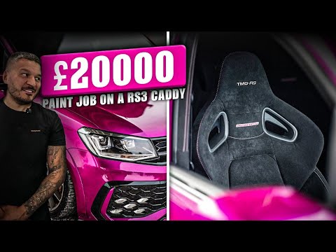 VW Caddy RS3 4WD | 8.5 GTI Hybrid Bumpers & Wings | RS5 Rear Bumper | Lamborghini Colour