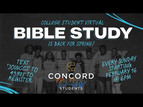 LIVE SUNDAY WORSHIP! // 11am // Concord Church