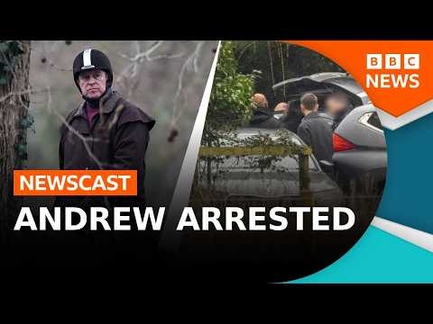Andrew Mountbatten-Windsor arrested - what happens now? | BBC Newscast