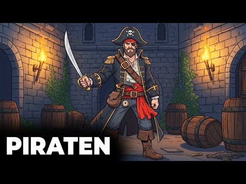 Die gesamte Geschichte der Piraten zum Einschlafen