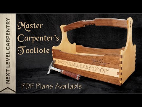 Master Carpenter's Tool Tote Build