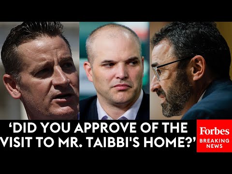 IRS Commissioner Asked Point Blank About Agents Visiting Matt Taibbi's Home By Greg Steube