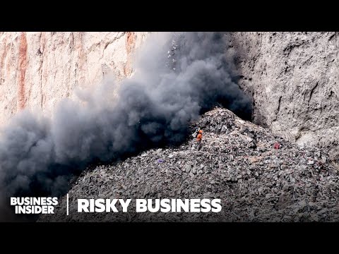 How Syria's 'Valley Of Death' Became One Of The Largest Landfills In The Country | Risky Business