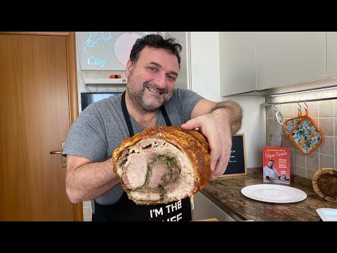 Come fare la Porchetta in Casa, Tronchetto di Porchetta dello Cheffo Barbato
