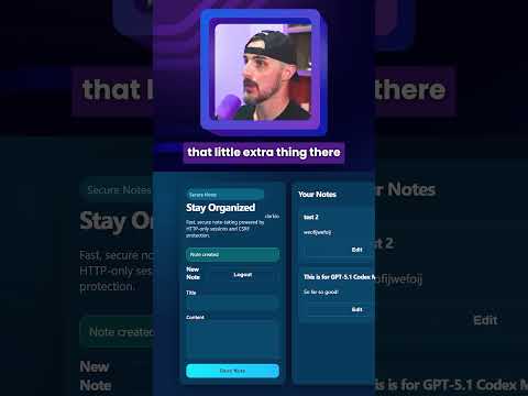 GPT 5.1 Built a FULLY FUNCTIONING App!