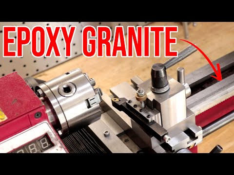 Epoxy Granite Mini Lathe Upgrade