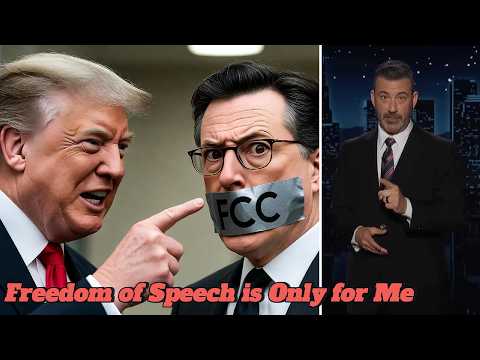 Jimmy Kimmel BLASTS Trump for Using FCC to Silence Colbert